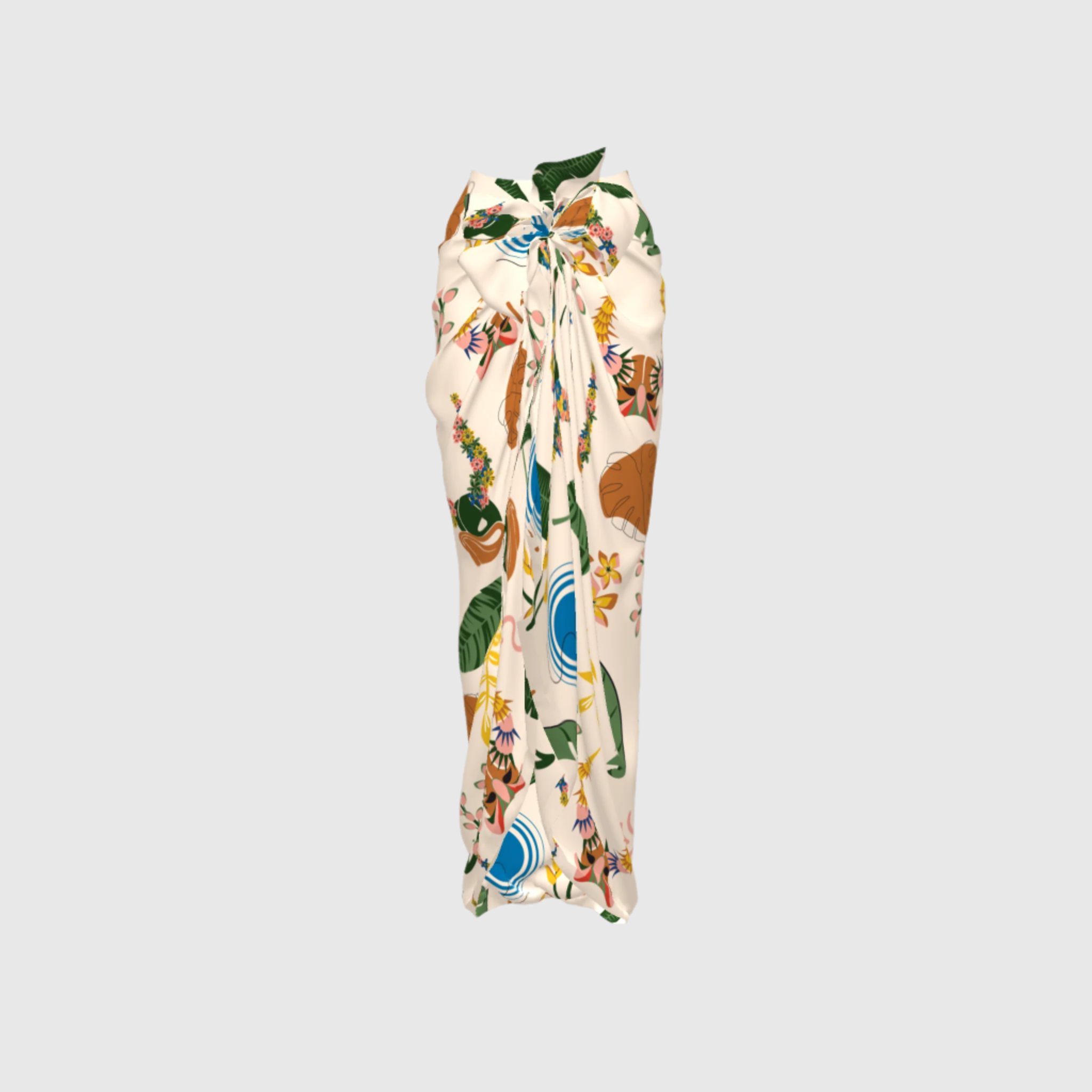 Laguna Sarong | Carnaval print