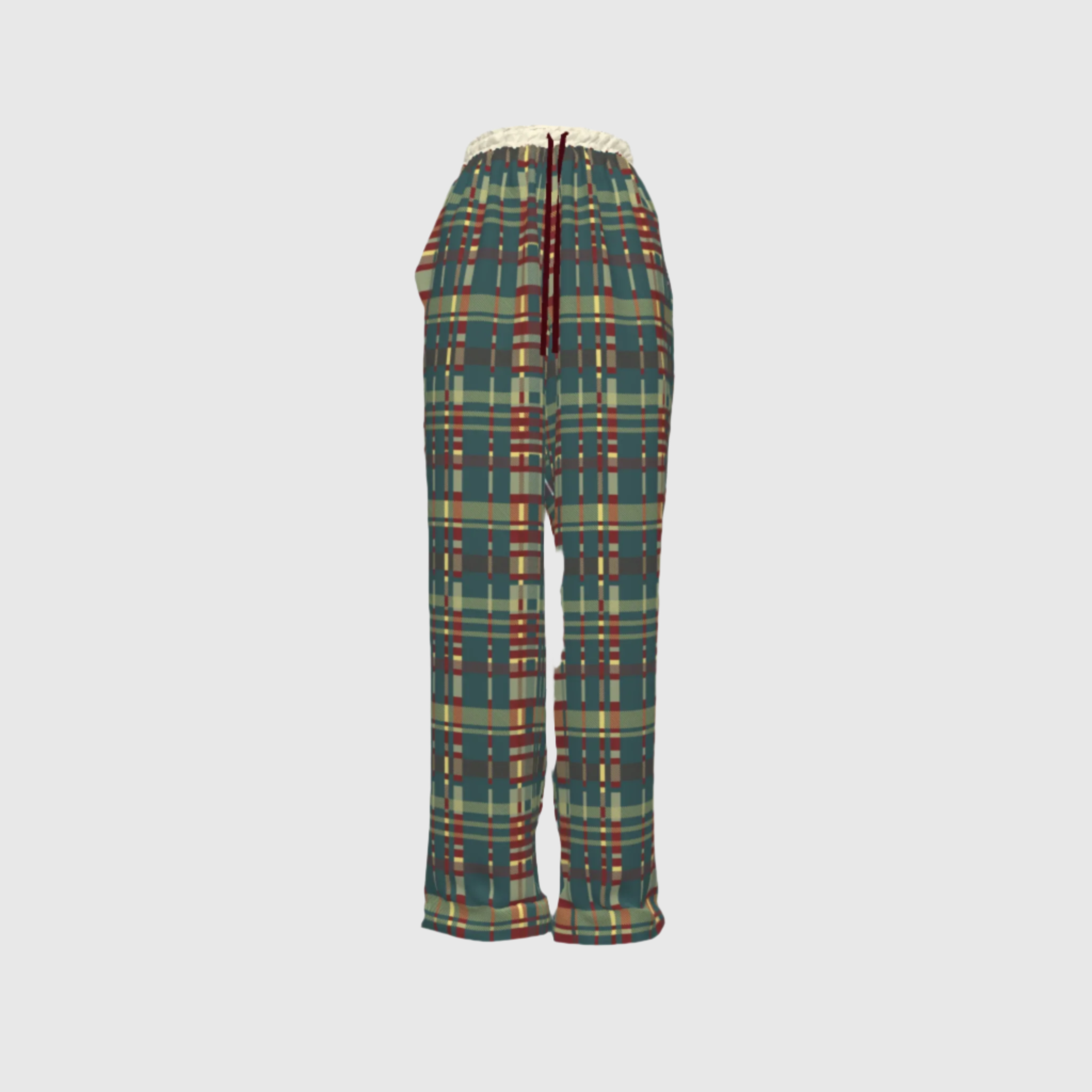 Plaid Mix Women's PJ Pant