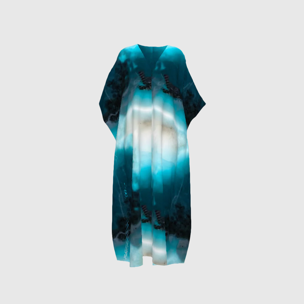 Dark Larimar Caftan