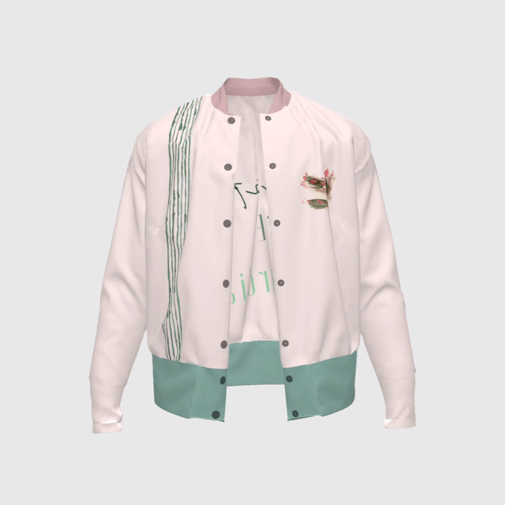 Menta Guardia Rose Bomber