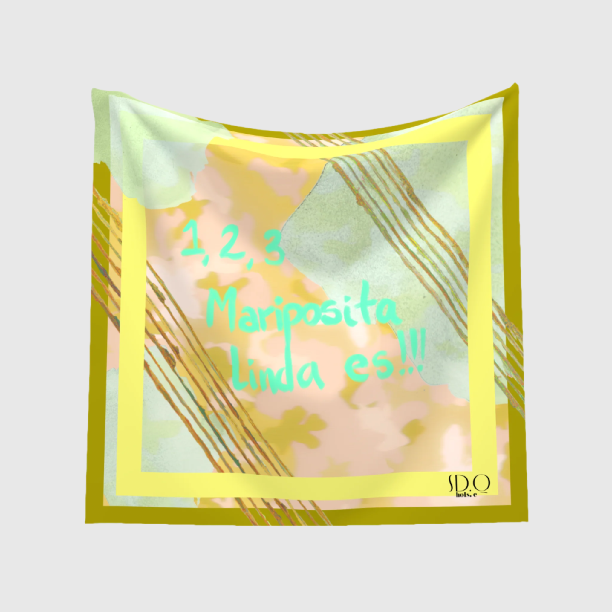 123 Mariposita Alforza Scarf