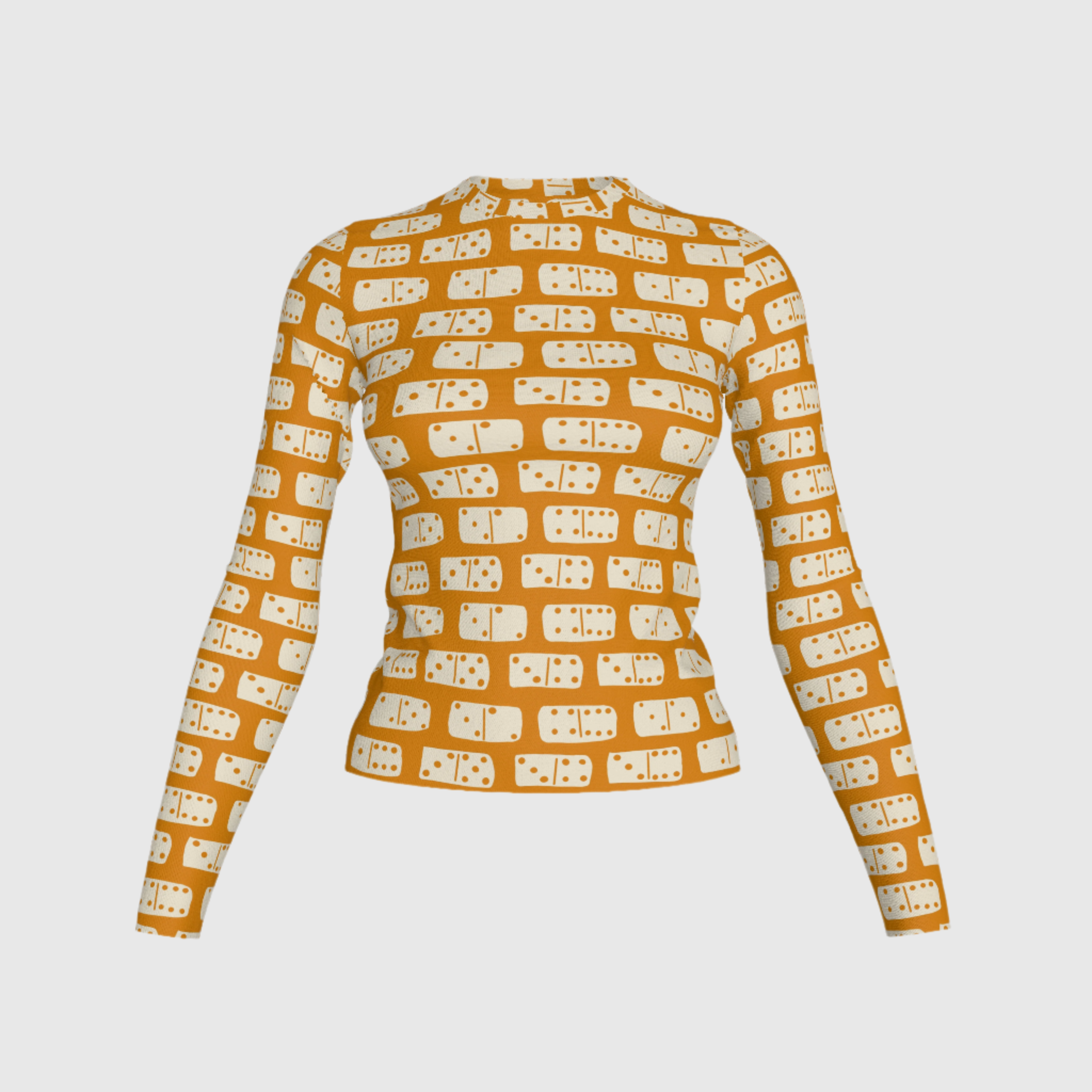 Efecto DOMIno Orange Long Sleeve