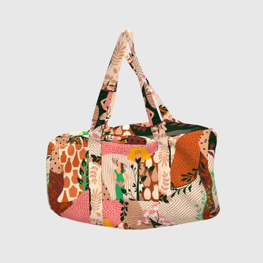 Ana Multipurpose Bag | Muñecas print