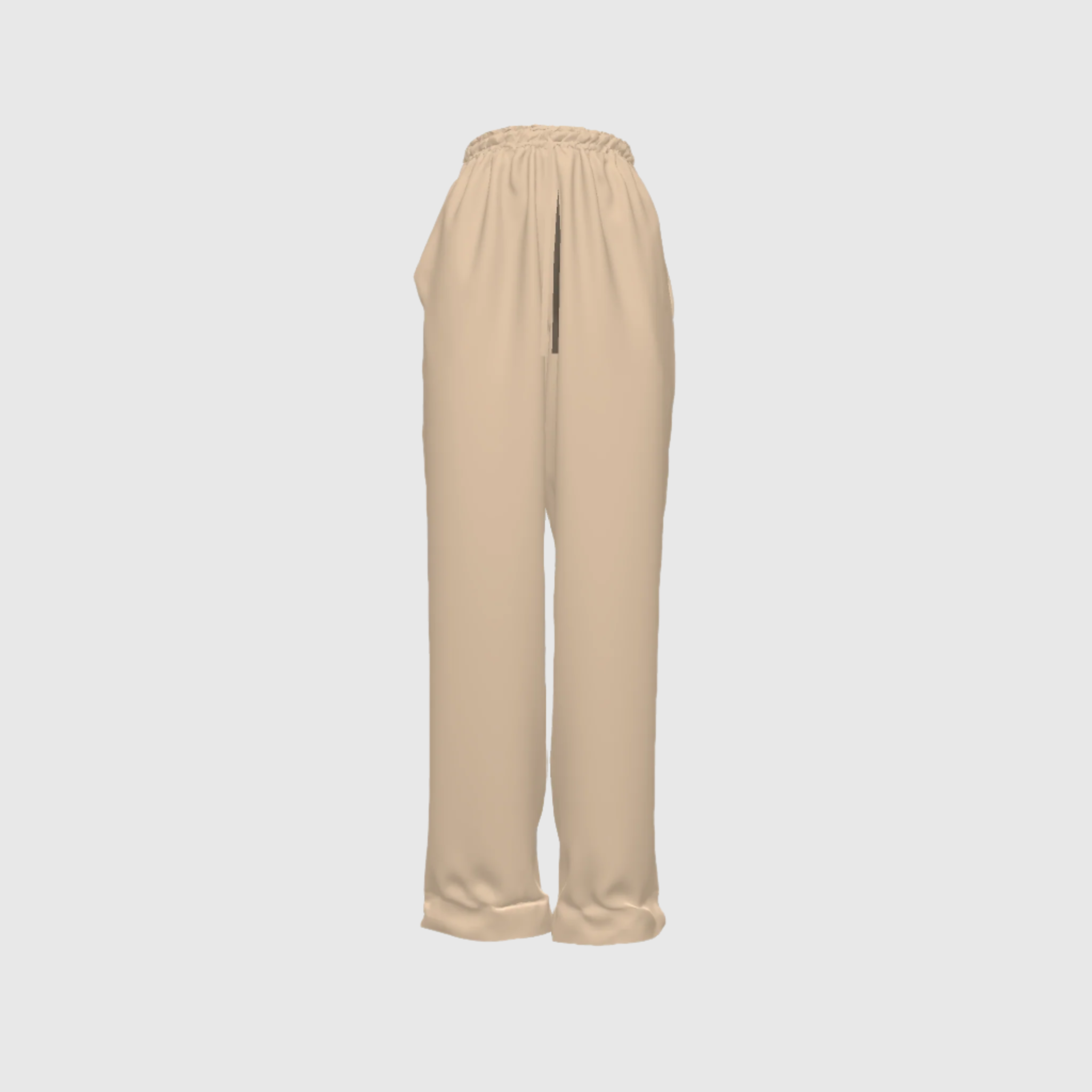 Mocha Light Pants in Raw Cotton