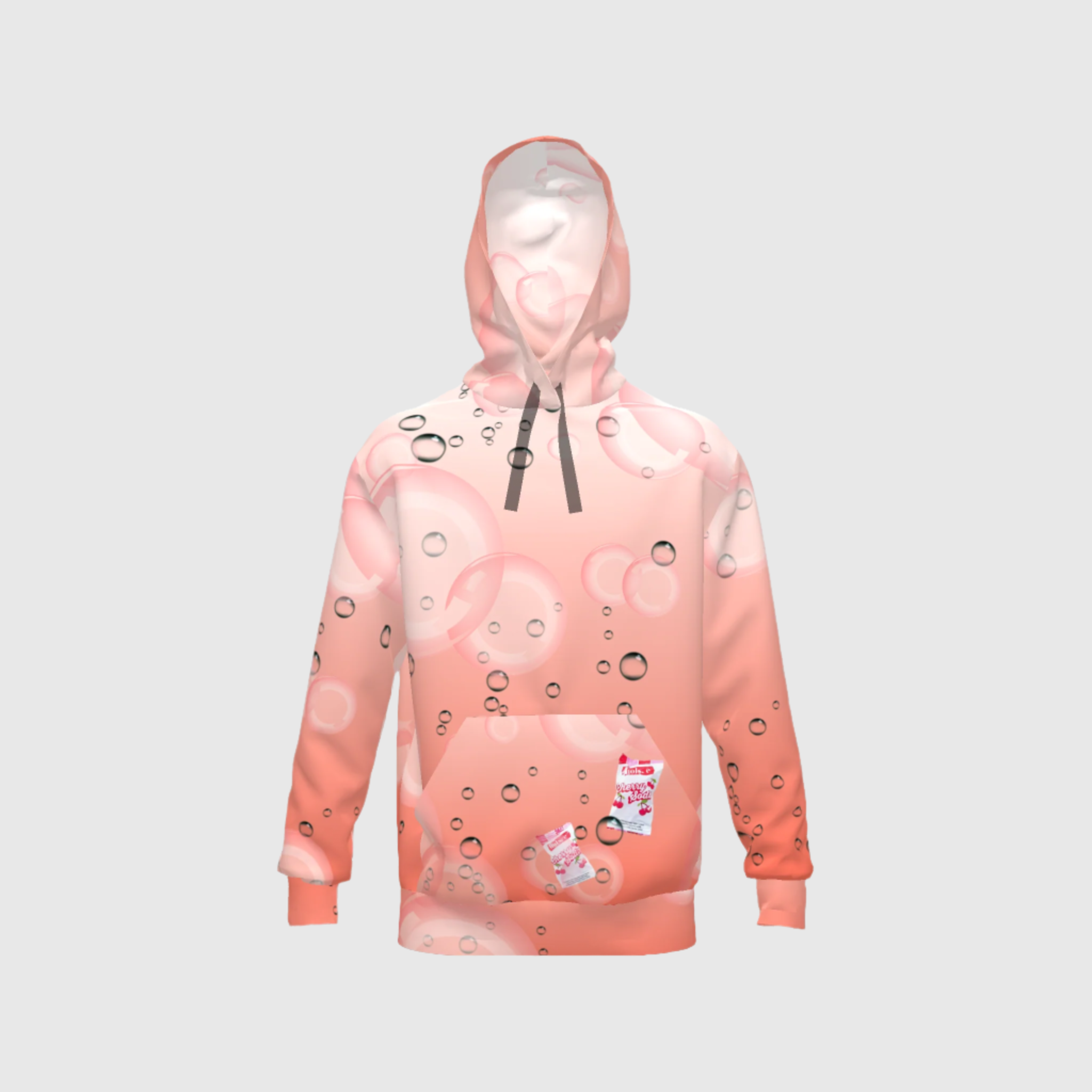 Cherry Soda Hoodie Gradient