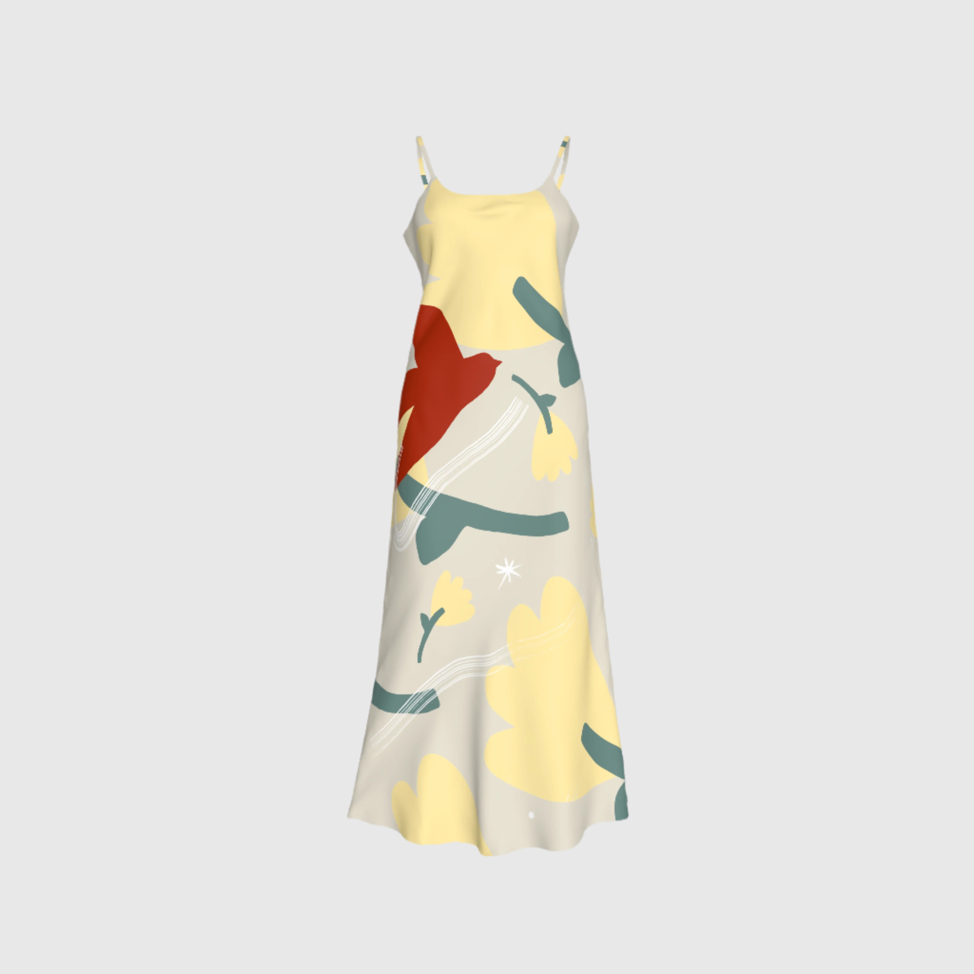Nostalgia Slip Dress in Fine Silk Charmeuse.
