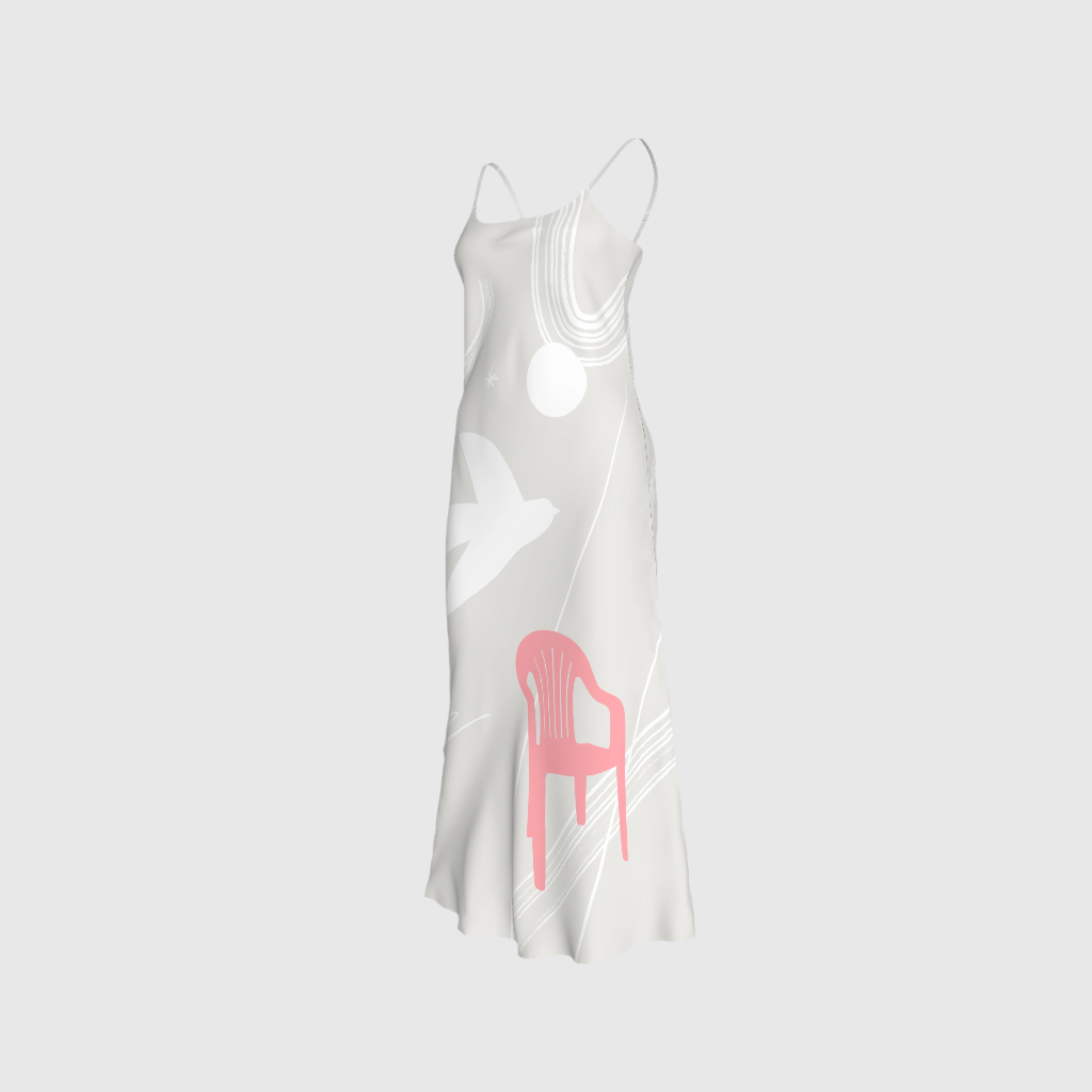 Sillita Slip Dress in Tencel Twill