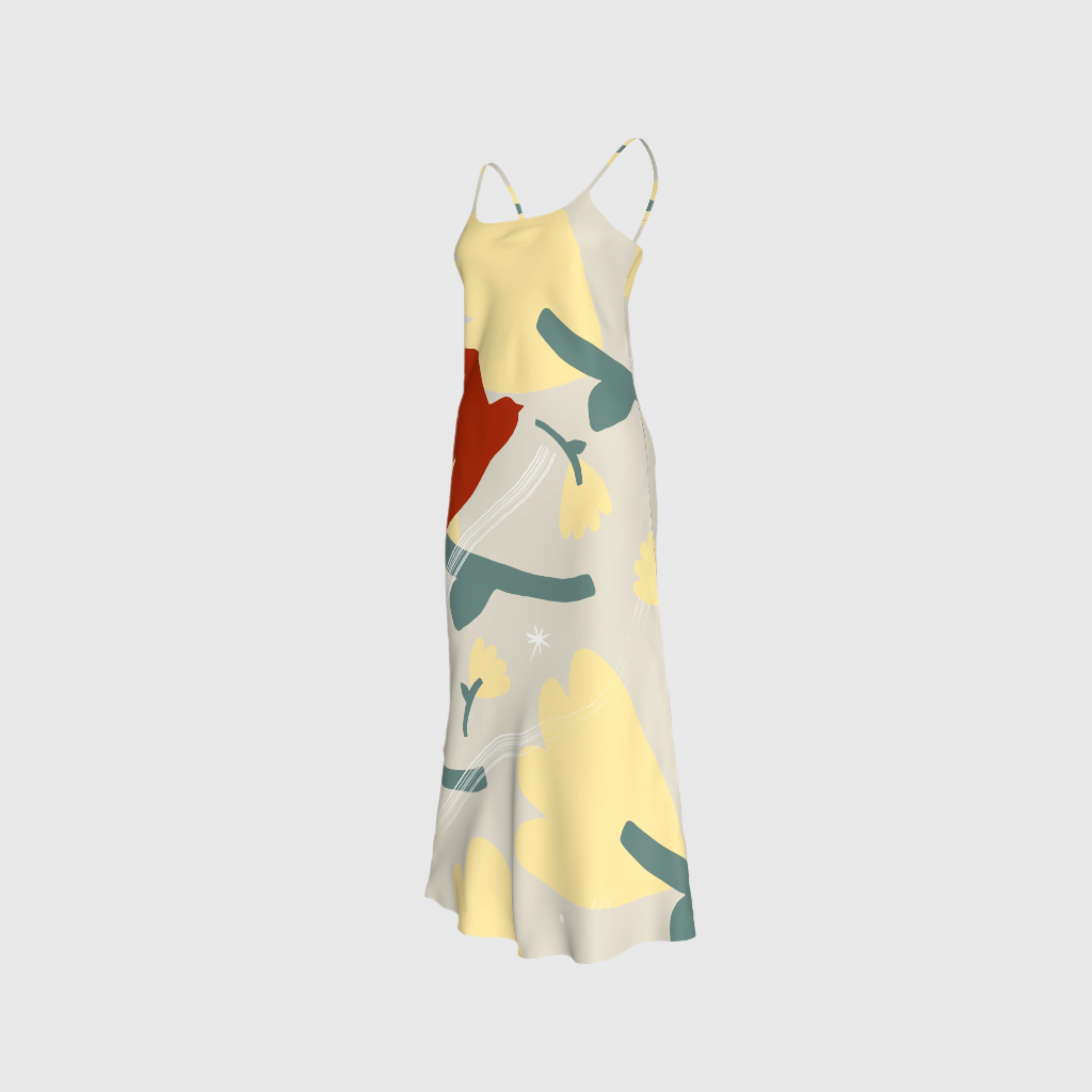 Nostalgia Slip Dress in Fine Silk Charmeuse.