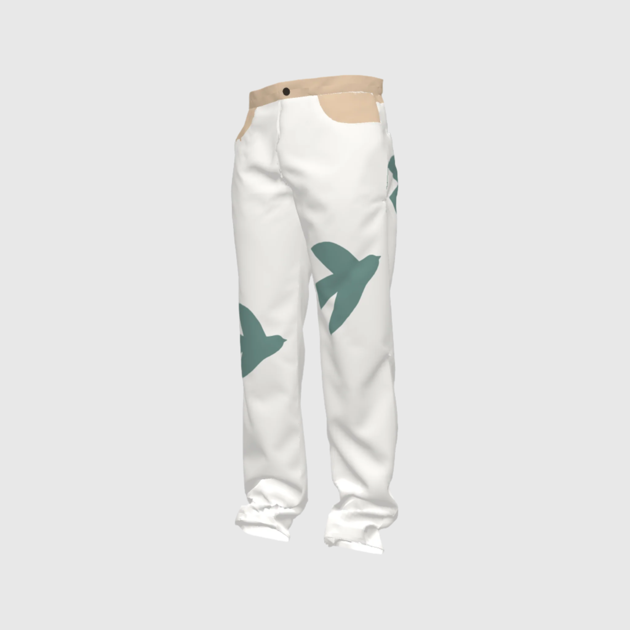 Pajaritos Volando - Relaxed Trousers