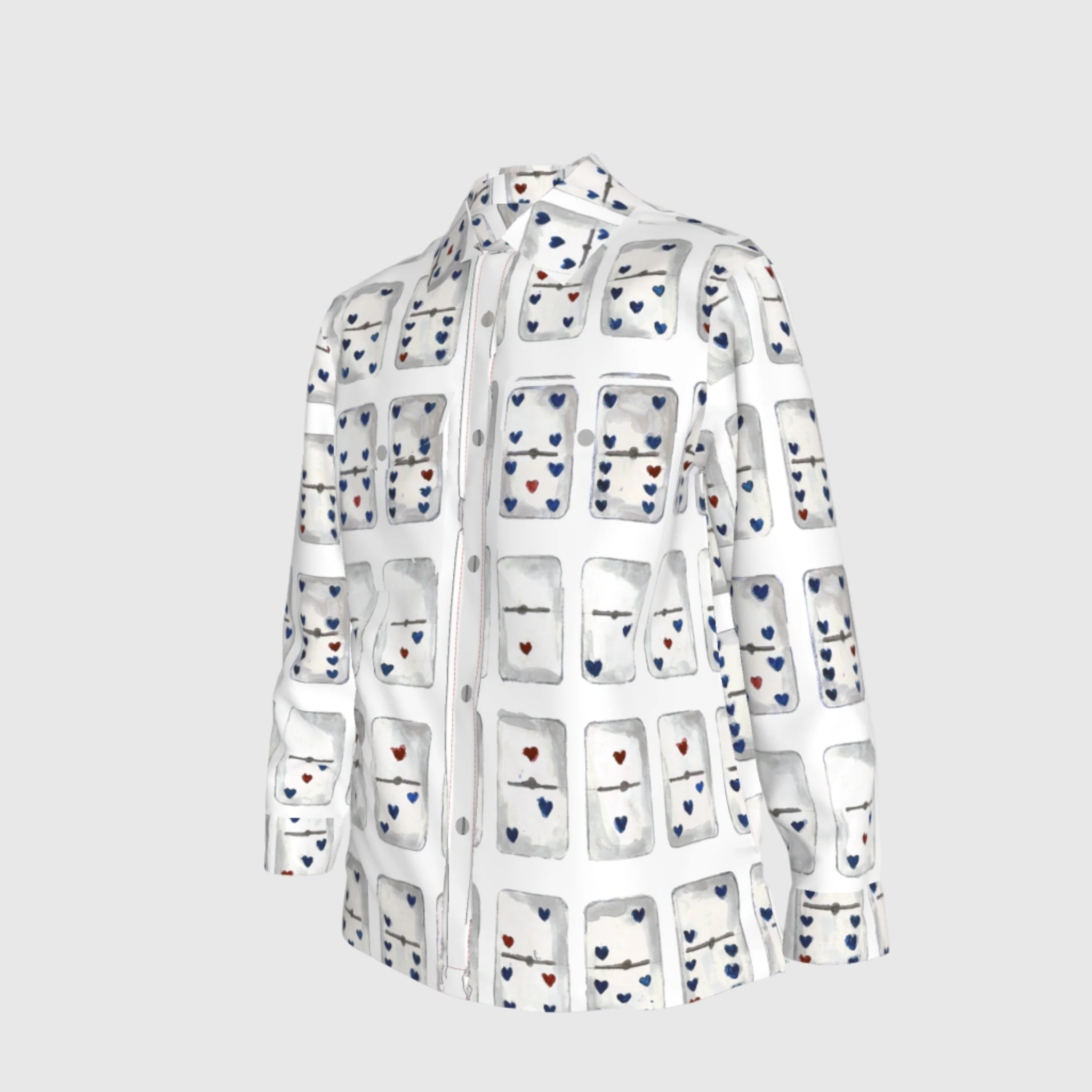 Domino Shirt Jacket