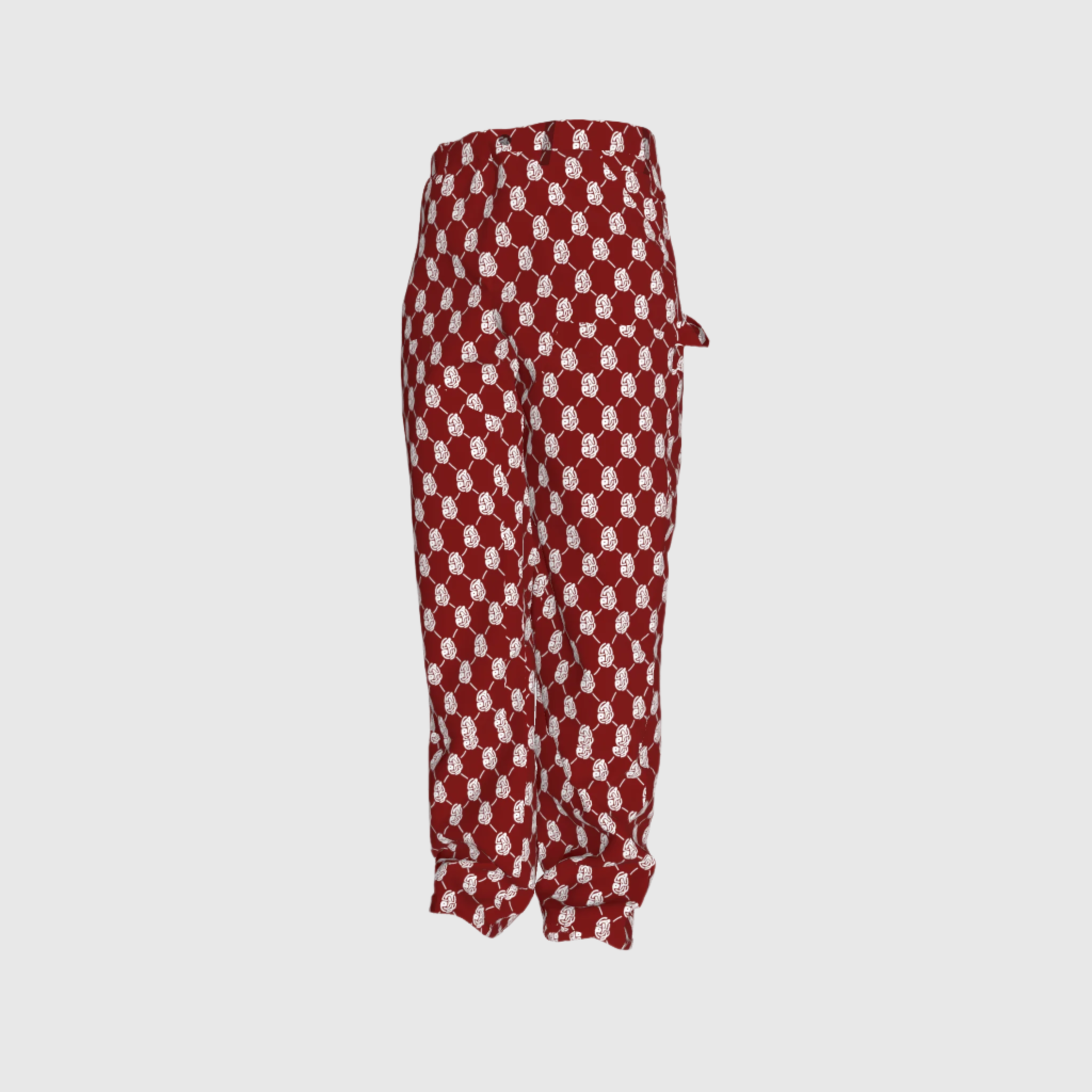 Lapaix ID Double Front Pants in Red