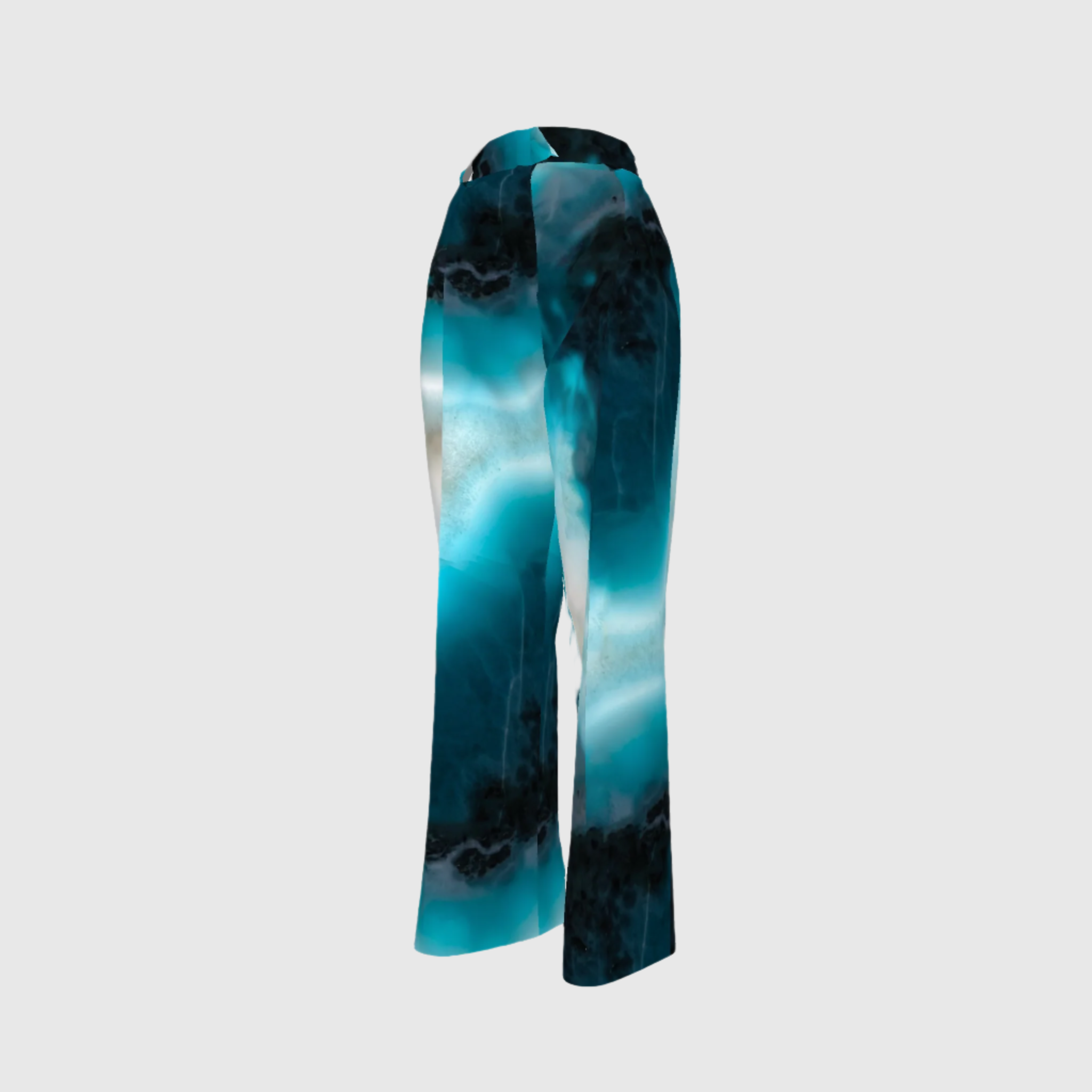 Dark Larimar Pleated Pant