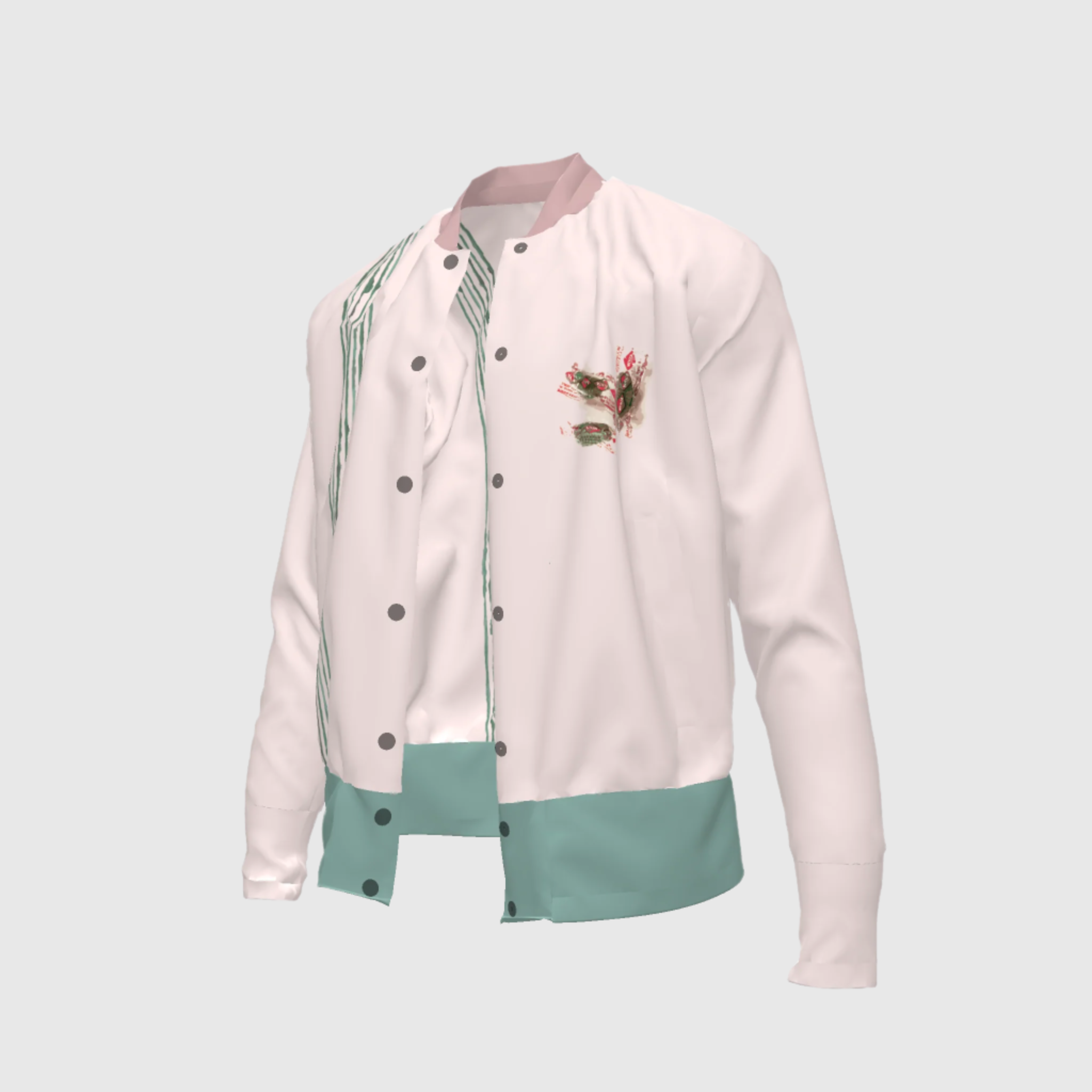 Menta Guardia Rose Bomber