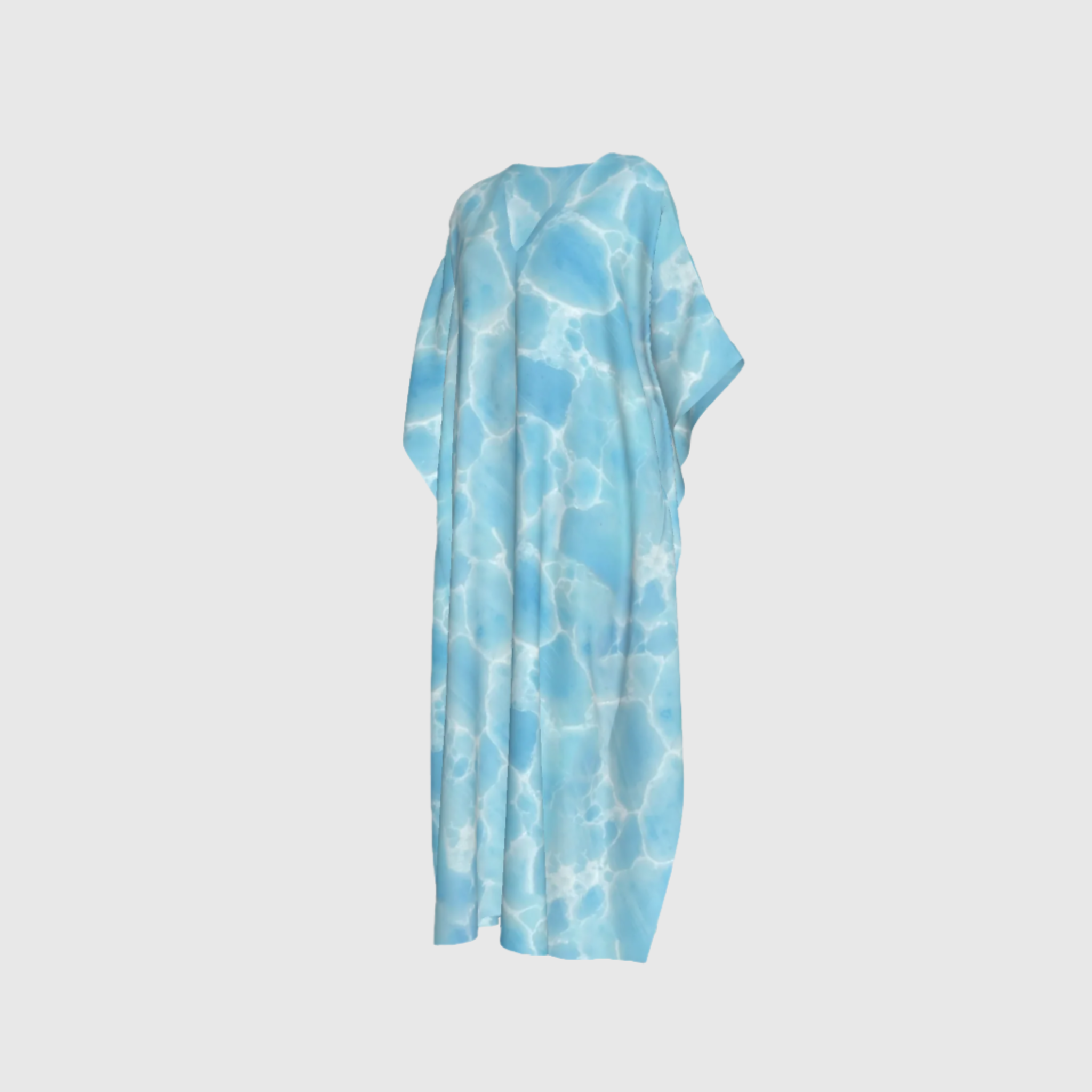 Light Larimar Wave Caftan