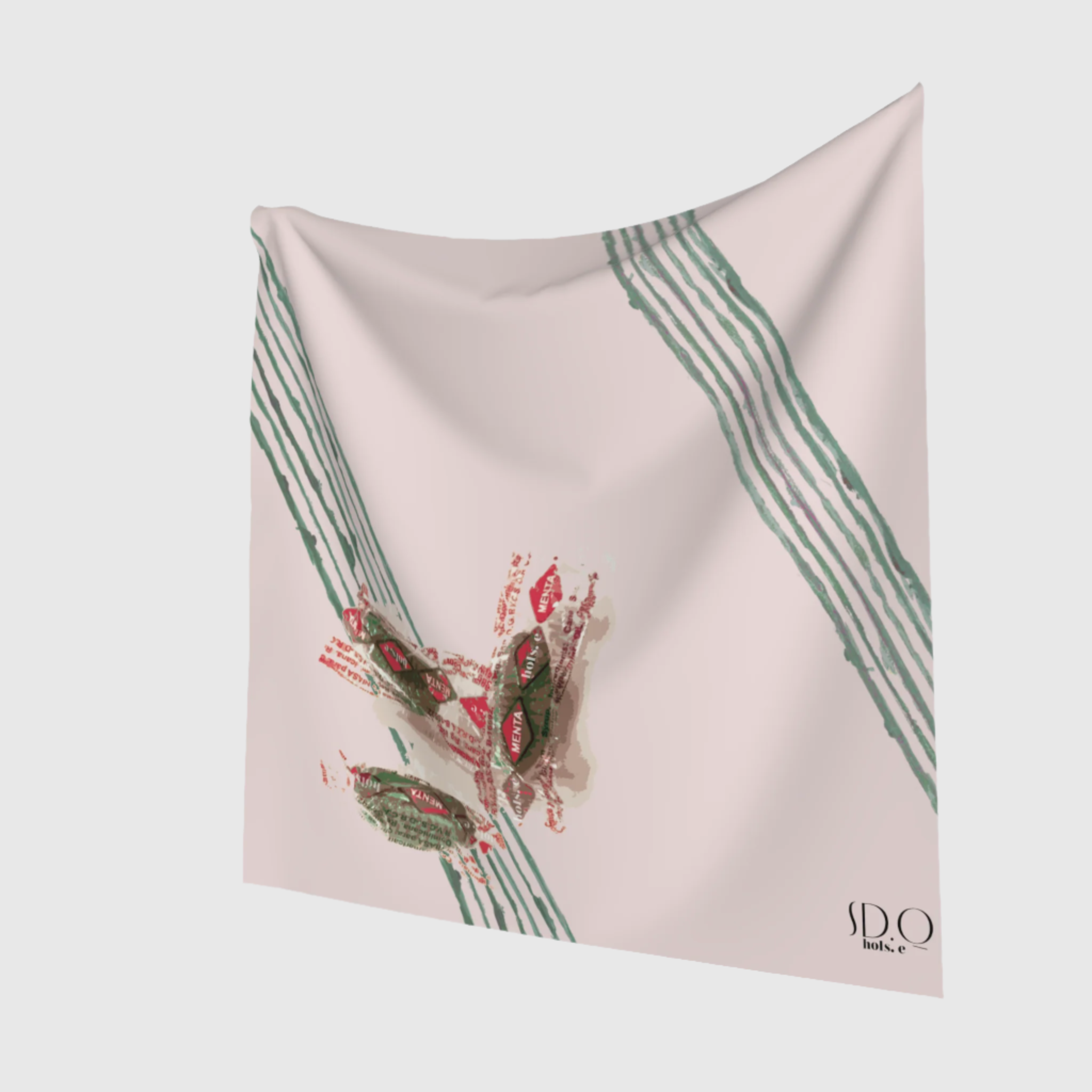 Pink Menta de Guardia Scarf