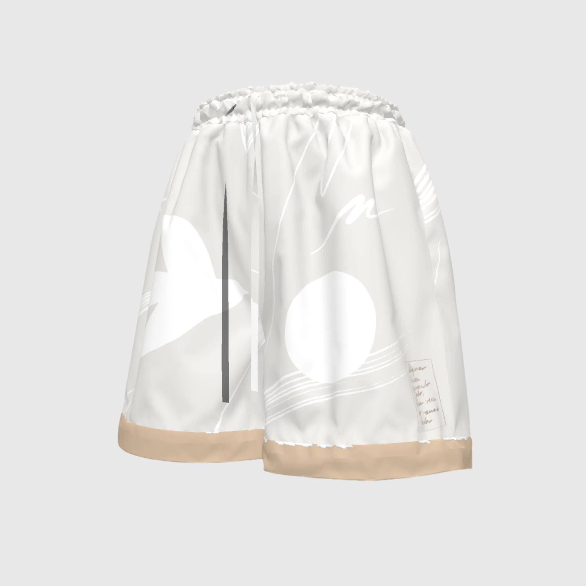 Café Shorts in Organic Twill