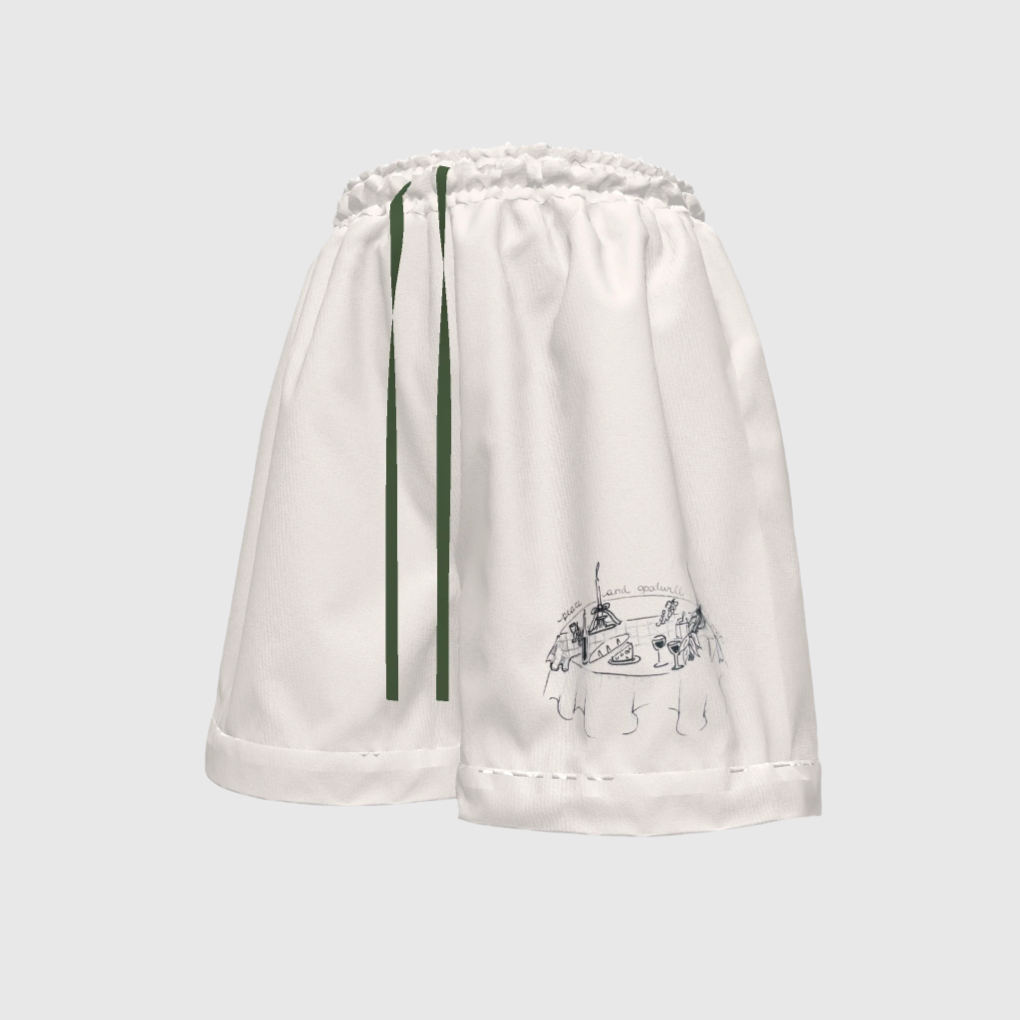 Paz - Drawstring Shorts