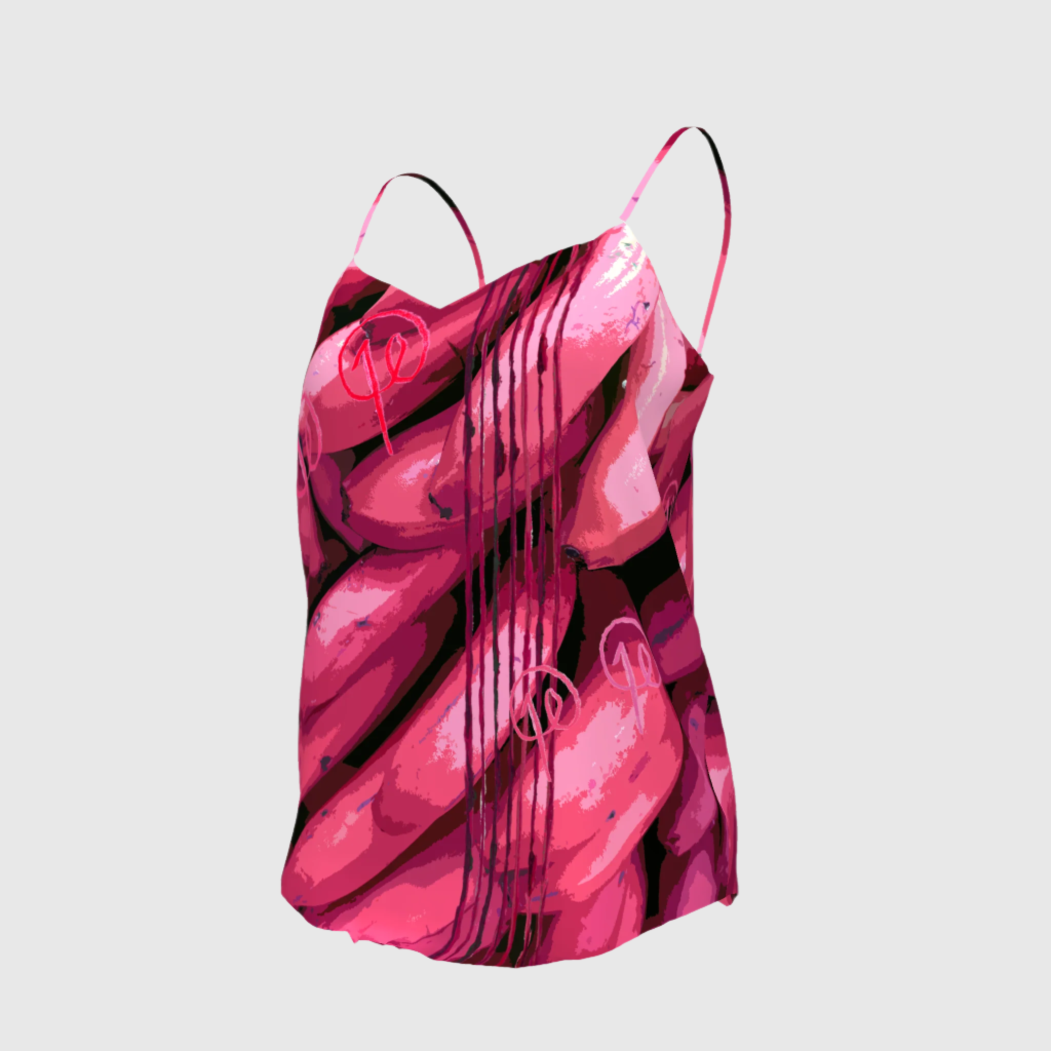 Pink APlatano' Stretch Cami