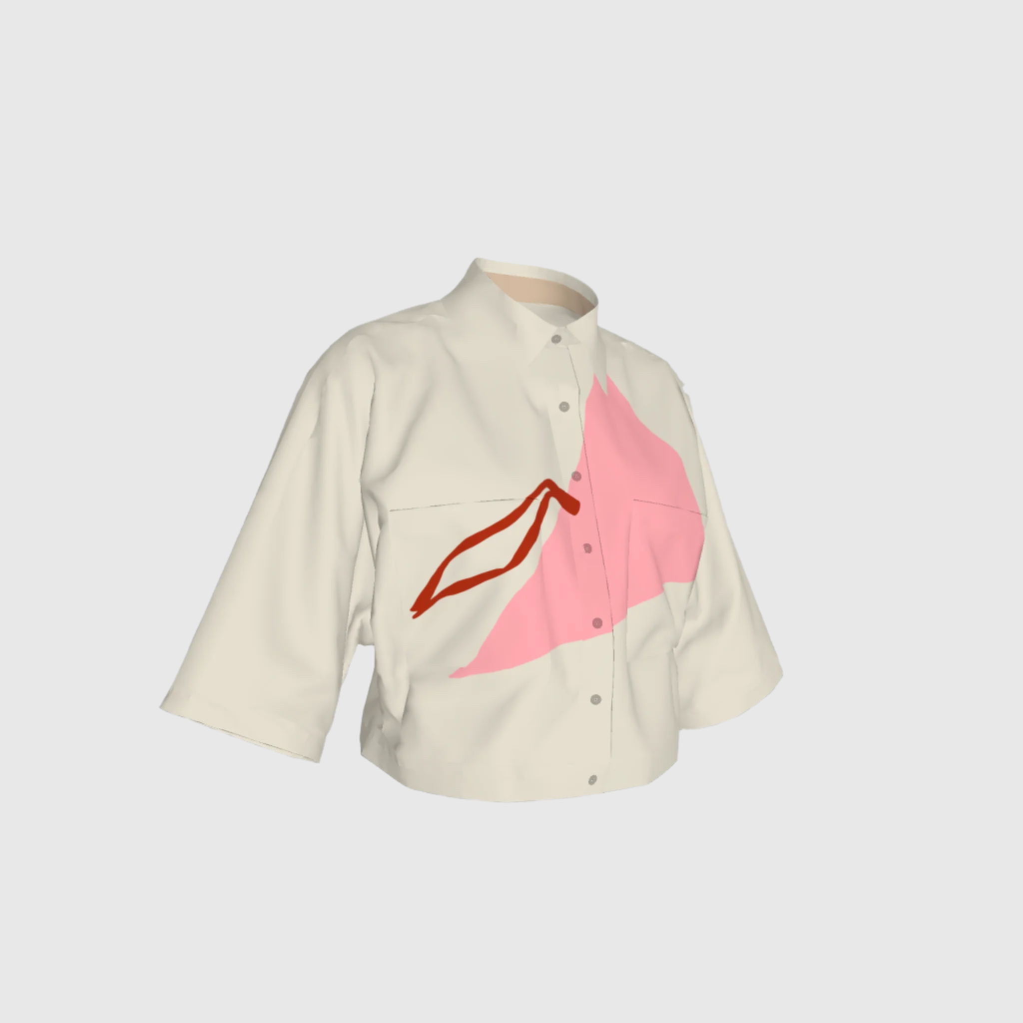 Kimono Chichigua Sleeve Shirt