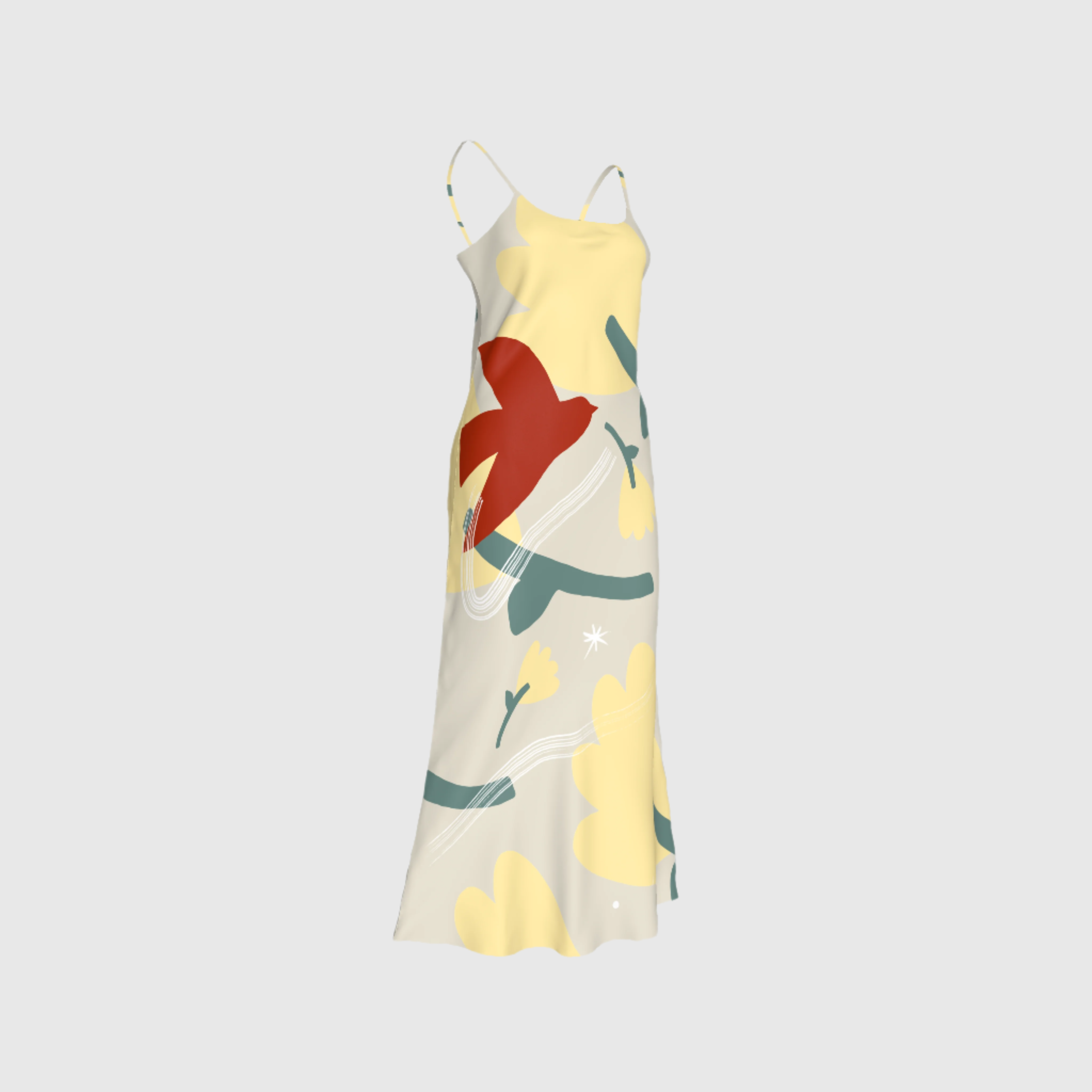 Nostalgia Slip Dress in Fine Silk Charmeuse.