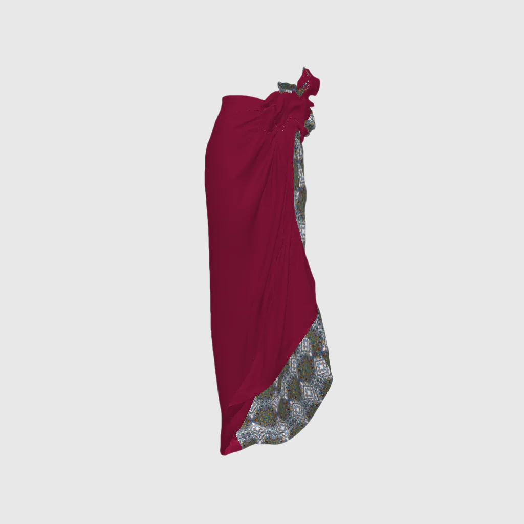 Sarong Maxi Colonial In El Conde Print