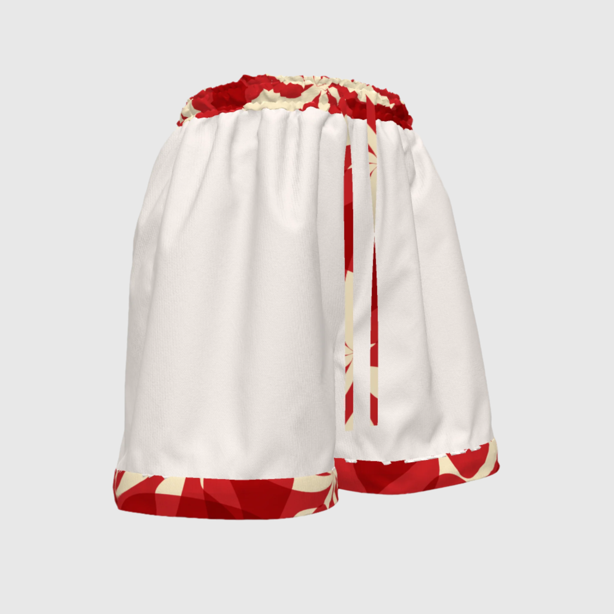 Flor de Pascua - Drawstring Shorts