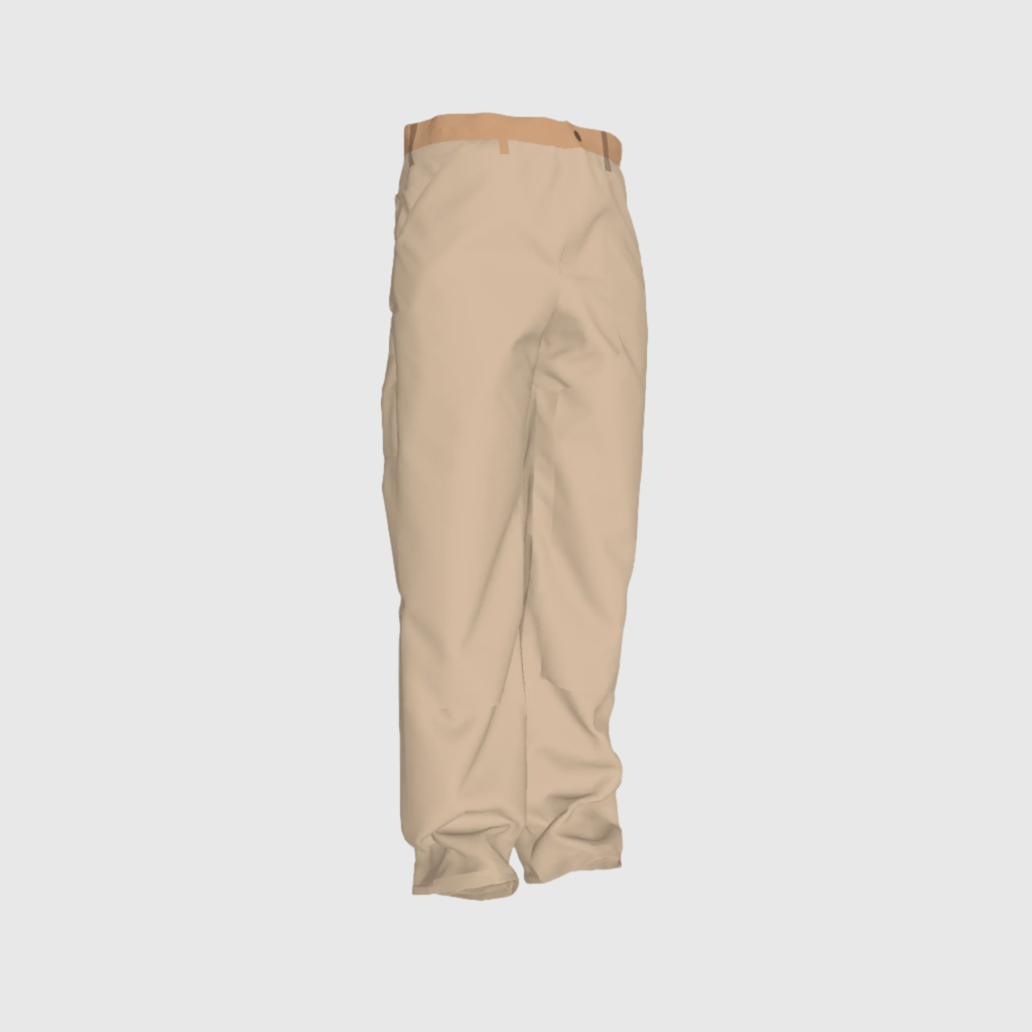 Mocha Big Pocket Boxy Trousers