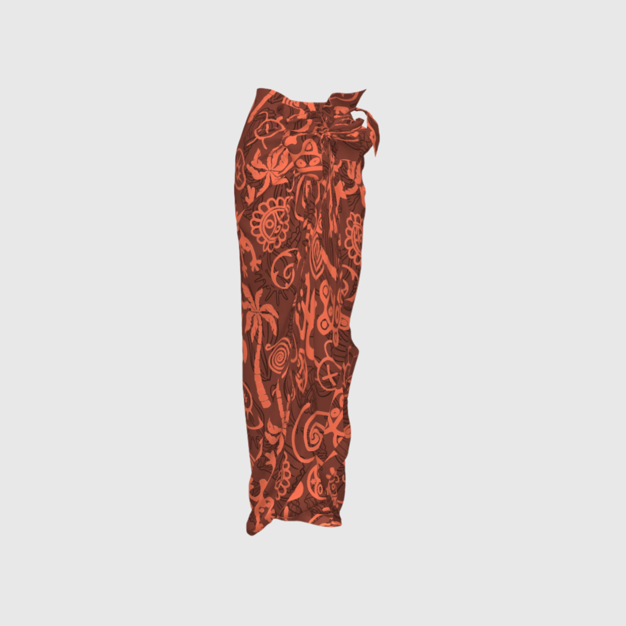 Laguna sarong | Taino print