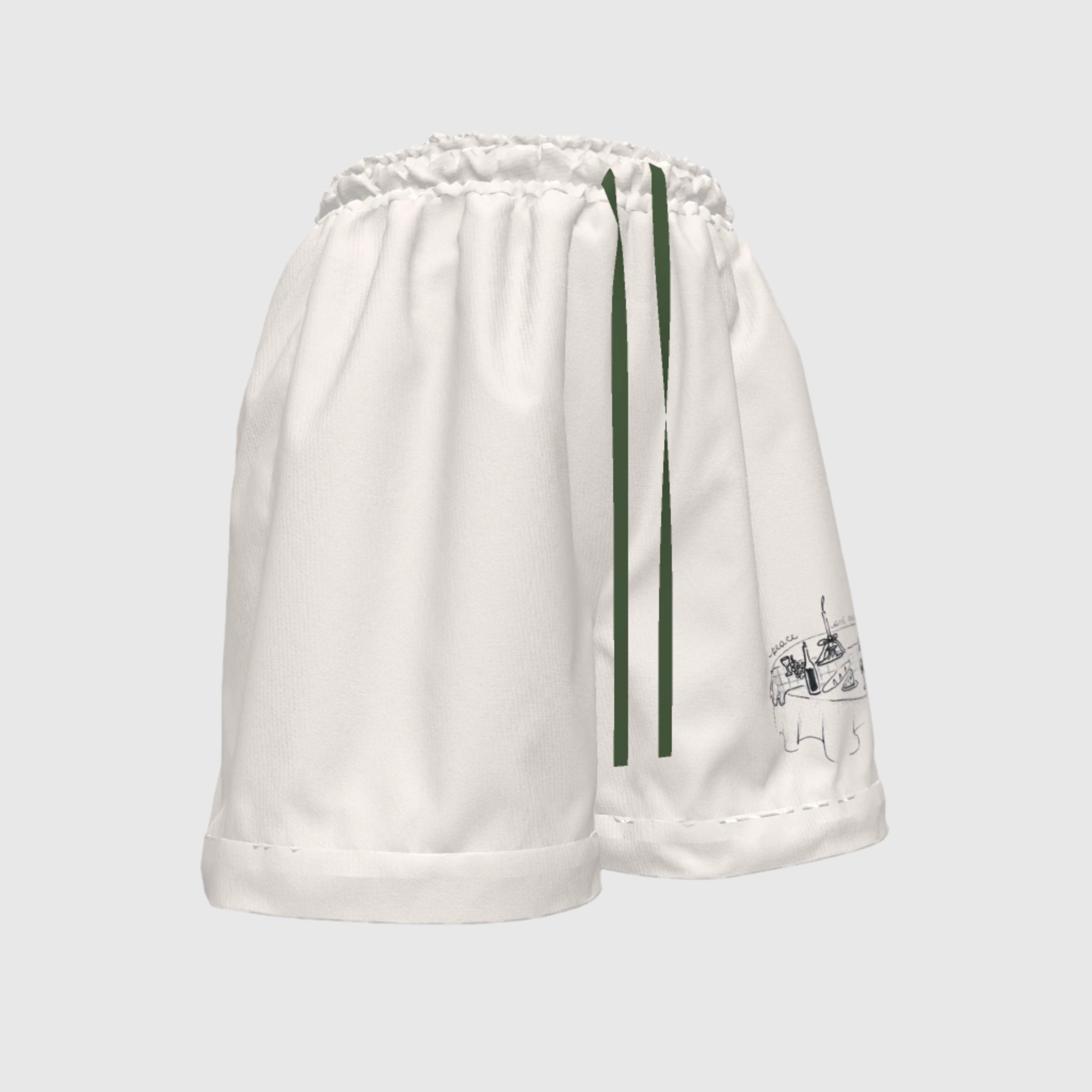 Paz - Drawstring Shorts