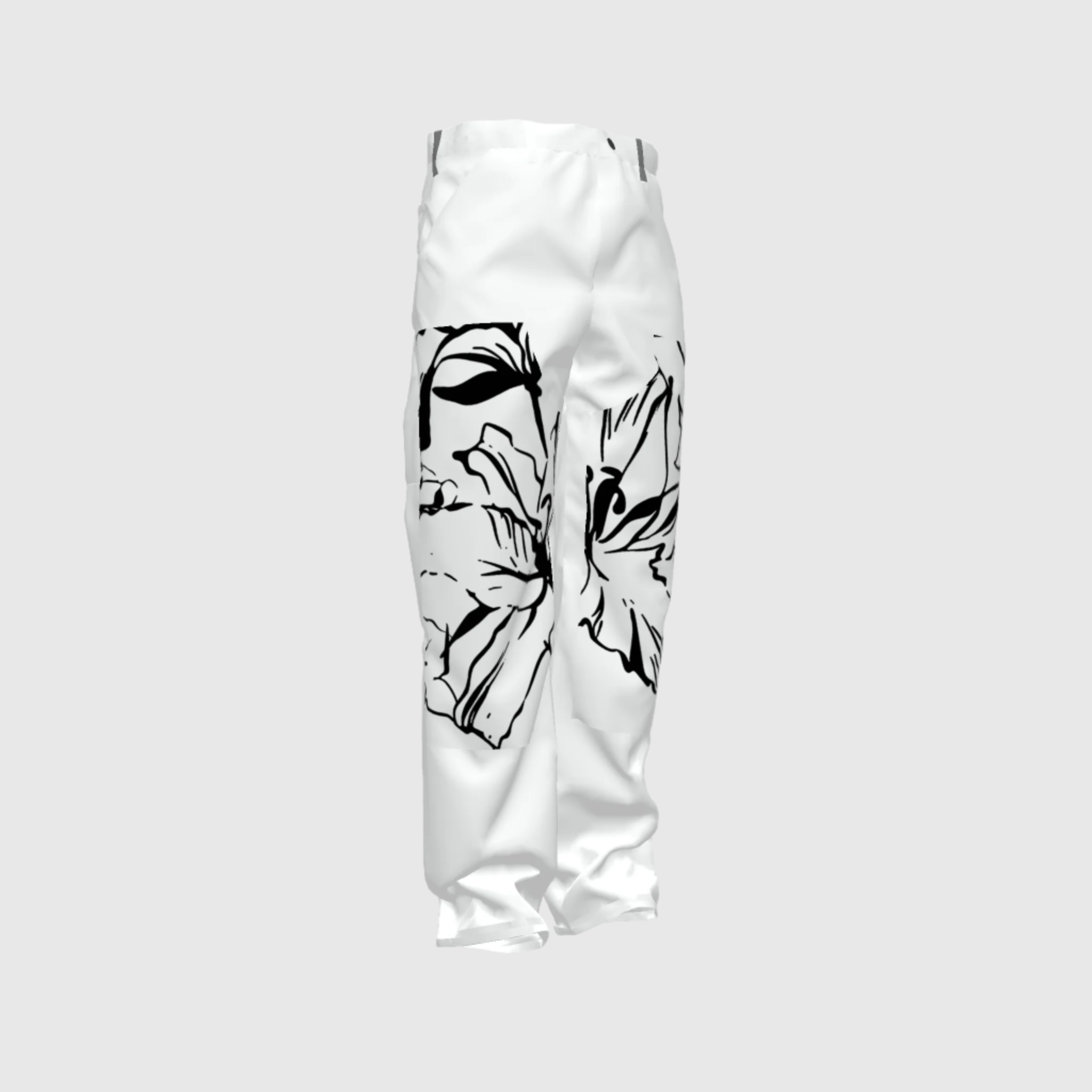 'Bayahibe Rose' Utility Double Knee Pant