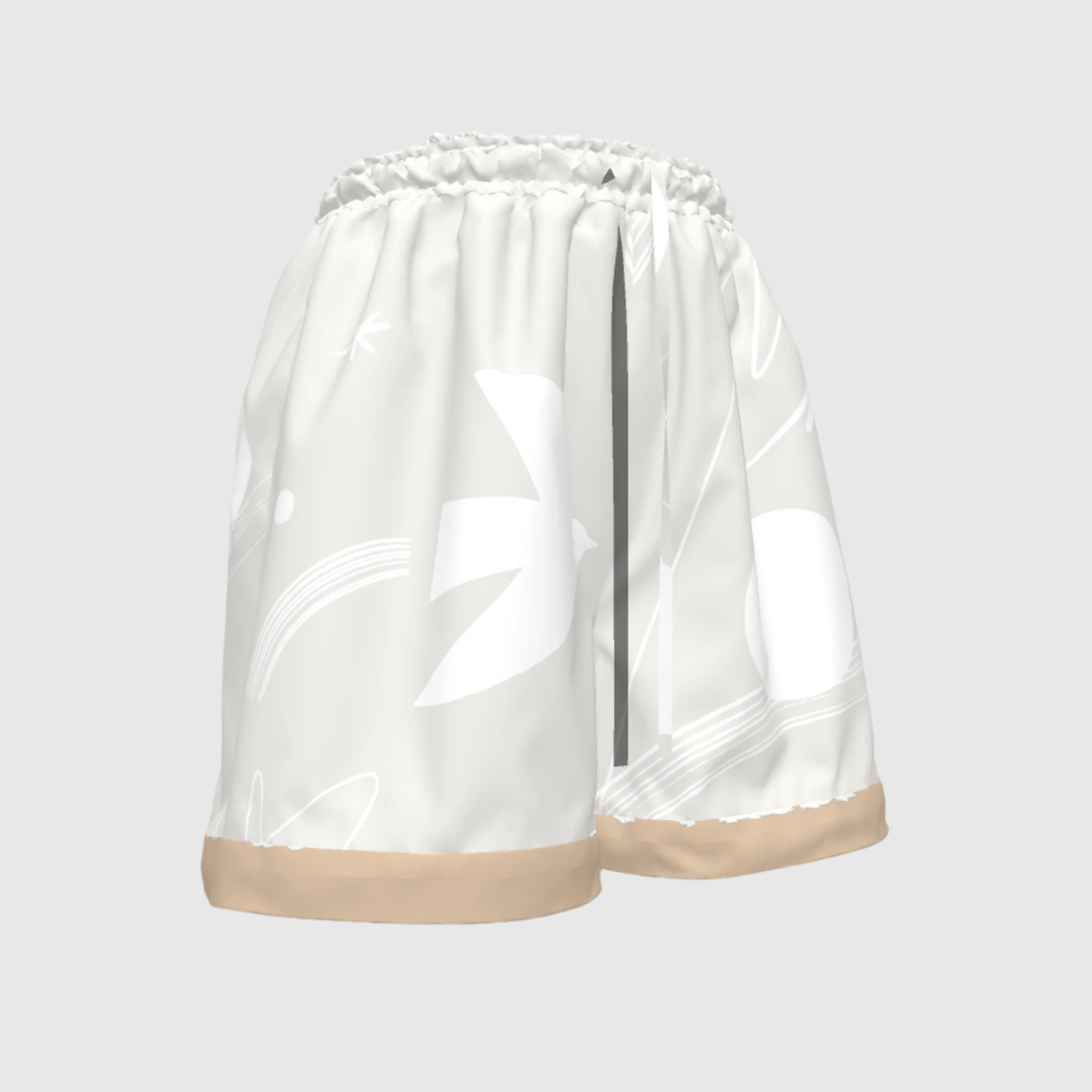 Café Shorts in Organic Twill