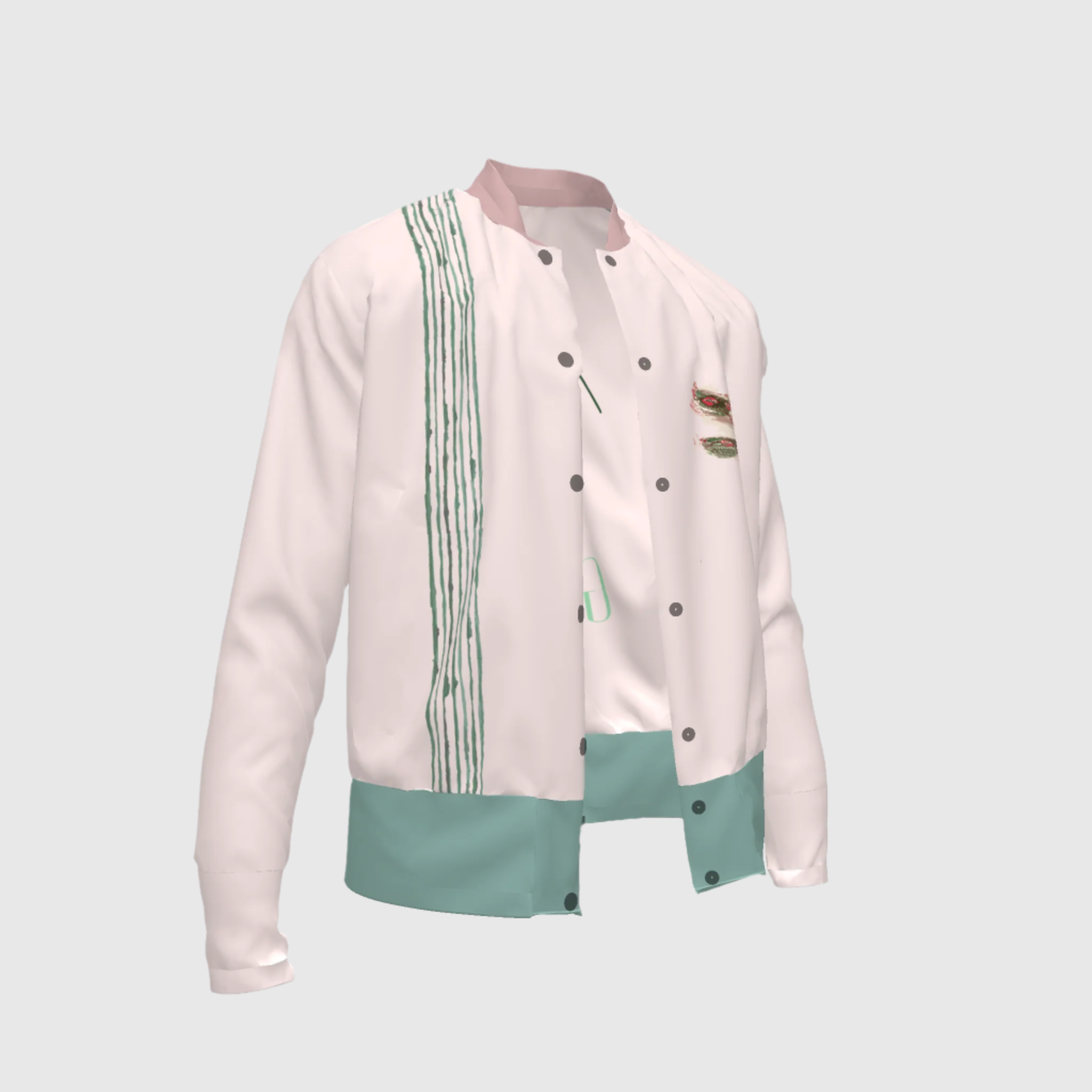 Menta Guardia Rose Bomber